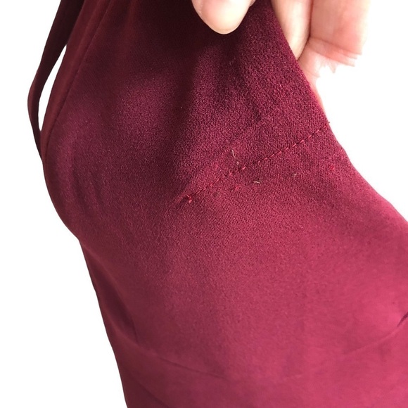 Dress The Population Vanessa Halter Body Con Plunge Midi Dress XS NWT - Picture 5 of 12